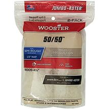 Wooster Brush RR305-4-1/2 Jumbo-Koter 50/50 Roller 1/2-Inch Nap, 2-Pack, - $7.95