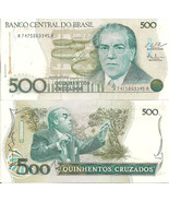 Brazil P212c, 100 Cruzados, Conductor Heitor Villa Lobos on both sides U... - $1.66