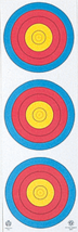 Maple Leaf Target Face 3-Spot Vertical 25 pk. - $1,085.82 MXN