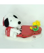 Hallmark SWINGIN With Snoopy Plush Piano Woodstock Christmas Motion Musi... - £46.59 GBP