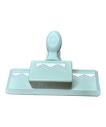 Martha Stewart Paper Punch Embossed Zig Zag Edge Ornate Border Design Ca... - $13.03 CAD
