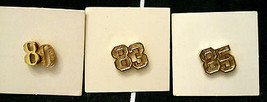 Avon Scatter Pin 1980s Anniversary CLASS REUNION Date Hat Lapel Tack Bac... - £7.86 GBP
