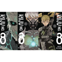 KAIJU No 8 (Monster No 8) Manga Vol.1-3 Dark Version English Comic SET - £30.33 GBP