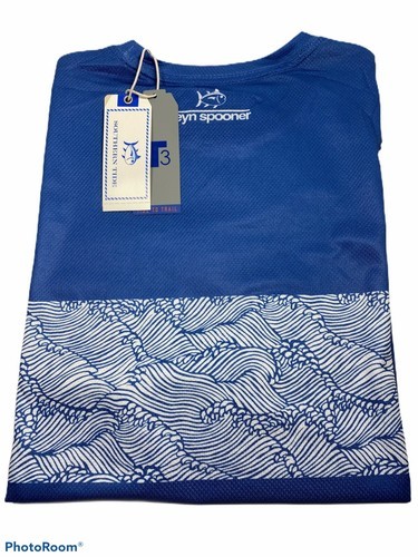 Southern Tide Men’s S/S Reyn Spooner Performance T-Shirt. Blue.Sz.M.MSRP$48.00 Item image 7
