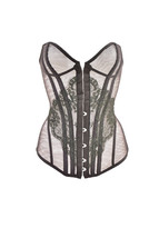 AGENT PROVOCATEUR Womens Corset Unique Elegant Strapless Black S - $314.57