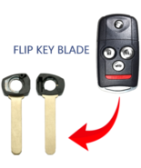 SET OF 2 Flip Key Blade For Acura 2007-2013 MDX RDX TL TSX ZDX HO01 - $14.99