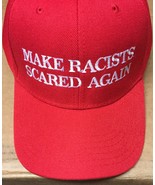 Republican MAKE RACISTS SCARED AGAIN Funny PARODY TRUMP HAT EMBROIDERED ... - $18.49