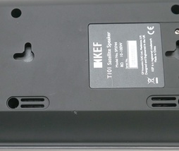 KEF T Series T101 Ultra Thin Satellite Speakers - Black (Pair) image 7