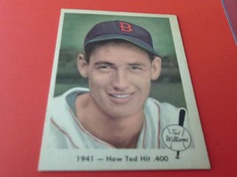 1959 Fleer Ted Williams #17 1941-HOW Ted Hit .400 Near Mint Or Better! - £198.10 GBP