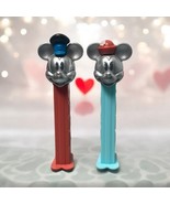 PEZ Disney 100 Vintage Mickey And Minnie Mouse Dispensers Silver Loose E... - $10.45 CAD