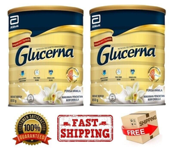 2X Abbott Glucerna Nutrition For Diabetic Management Milk Powder Vanilla 850g - £128.60 GBP