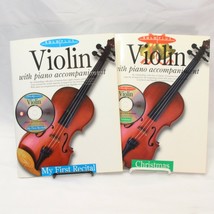 Solo Plus Violin Christmas &amp;  My First Recital with Piano Accompaniment . - £20.79 GBP