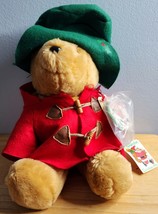 Paddington Plush Teddy Bear 1994 VTG Sears w/ Christmas Ornament - Original Tags - £9.74 GBP