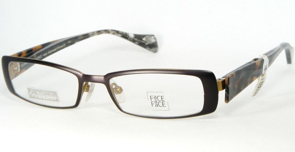 Face a Face GLOSS 2 9189 DARK BROWN /GOLD EYEGLASSES GLASSES 50-18-140mm... - $231.71