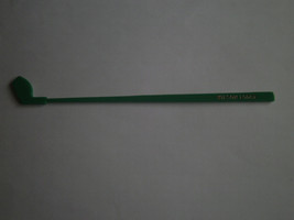 Wilson Lodge Golf Club Swizzle Stick Drink Stirrer Green Plastic SPIR-IT USA - £6.60 GBP