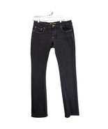 Rocawear Simone Straight Leg Black Denim Jeans, Juniors 13, Purple Y2K 3... - $521.92 MXN