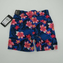 Hurley Little Boy&#39;s Print Shorts Blue Floral Size 3T - £17.25 GBP