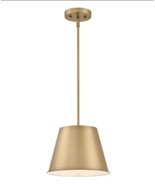 Westinghouse Derose  Transitional One-Light Indoor Pendant Light Brushed Brass - $33.32