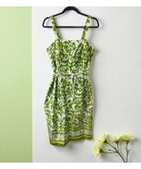 NWT DressBarn Ombre Green White Size 16W Dress Sleeveless Summer Spring tie - $826.91 MXN