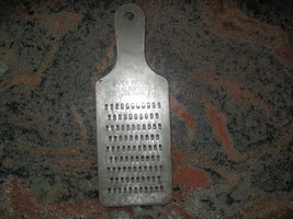 ANTIQUE EVER READY Salad Set Tin Grater 11&quot; x 4&quot; - $17.57