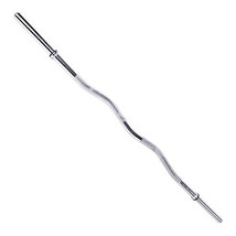 CAP Barbell 47-Inch Standard Solid E-Z Curl Bar, Chrome (RB-47), 46.53&quot; ... - $1,778.85 MXN