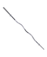 CAP Barbell 47-Inch Standard Solid E-Z Curl Bar, Chrome (RB-47), 46.53&quot; ... - $1,778.85 MXN