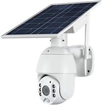 100% Wire-Free Wireless Rechargeable Battery Solar Powered Outdoor 1080P Pan - £103.90 GBP