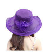 Elegant Womans Pamela Fedora Hat - $372.19 MXN