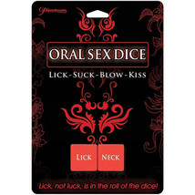 Oral Sex Dice Game Adult Party Game (Lick Suck Blow Kiss) - £9.78 GBP