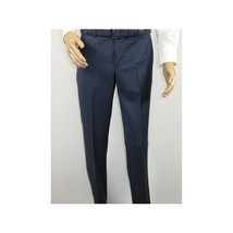 Men Suit BERLUSCONI Turkey 100% Italian Wool Super 180's Vested #Ber3 Ink Blue image 10