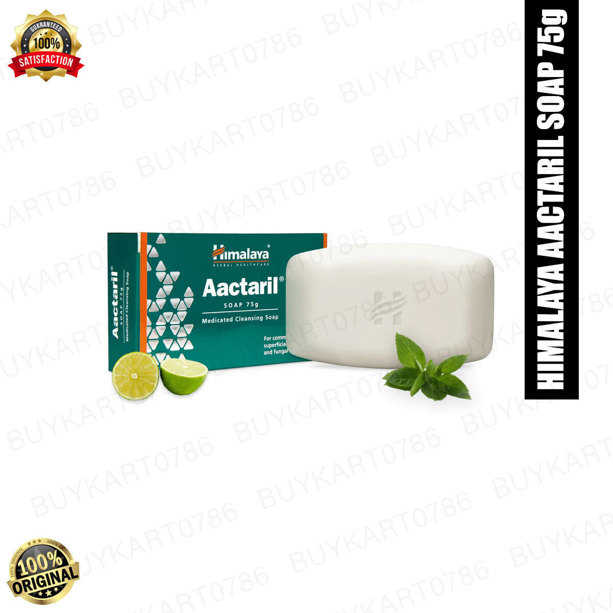 Primary image for Himalaya Herbal Aactaril Medicated Cleansing Soap For Bacterial Fungal Infection