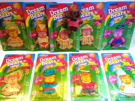 Dream Bears Doll Fashion Clothing Lot Of 8 Outfits Remco 1984 + Loose Brown Bear - £29.40 GBP