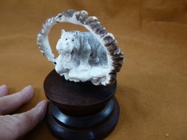 hippo-20) little Hippo of shed ANTLER figurine Bali detailed want hippop... - £70.91 GBP