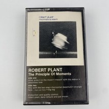 Robert Plant The Principle Of Moments Cassette Tape In The Mood Vintage 1983 - £7.44 GBP