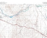 Edna Mountain Quadrangle Nevada 1965 Map USGS 1:62500 Topographic - $21.99