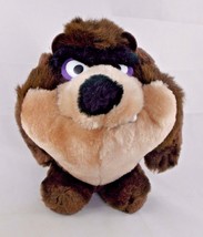 Tasmanian Devil Taz Plush 8 Inch 1993 24K Co Mighty Stars Stuffed Animal toy - £6.90 GBP