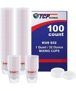 (Full Case of 100 each - Quart (32oz) PAINT MIXING CUPS) by Custom Shop ... - $92.30