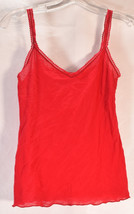 Womens Spaghetti Strap Tank Top Red One Size - £11.64 GBP