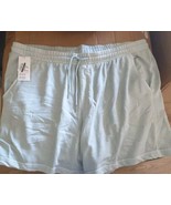 Original Use fleece short XL elastic &amp; tie 6inseam 3 Pocket Green  - $17.78 CAD