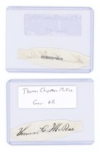 Thomas Chipman McRae Signed Vintage Cigar Wrapper Label Governor Arkansa... - £117.33 GBP