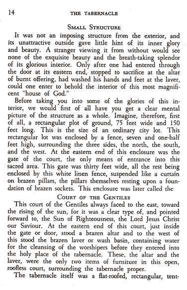 The Tabernacle [M.R. DeHaan] - Books