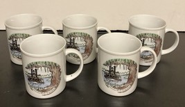 1984 Louisiana World Expo -lot of 5 -Riverboat ceramic Mugs -NM/M - £35.10 GBP