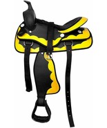 Synthetic Western Barrel Racing Horse Saddle Size: (12&quot; to 18&quot;) Free Shi... - $5,561.40 MXN
