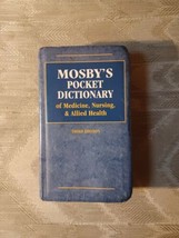 Mosby&#39;s Pocket Dictionary Of Medicine Nursing &amp; Allied Health 3rd Editio... - £6.21 GBP