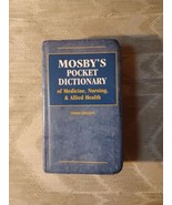 Mosby&#39;s Pocket Dictionary Of Medicine Nursing &amp; Allied Health 3rd Editio... - £6.22 GBP