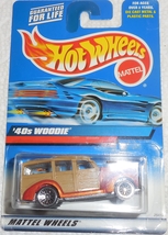 Hot Wheels 2000 Mattel Wheels &quot; &#39;40s Woodie&quot; #193 Mint On Sealed Card - £2.34 GBP