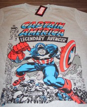 VINTAGE STYLE Marvel Comics CAPTAIN AMERICA T-Shirt MENS LARGE NEW The A... - $19.80