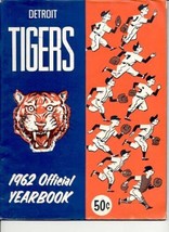 DETROIT TIGERS TEAM YEARBOOK 1962 NM - $197.59