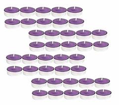 Smokeless Scented 40 Purple Tealight t-lite Floating Candle Decorate Diwali Part - £18.65 GBP