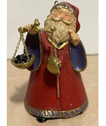 2003 Hallmark Keepsake Ornament The Decision Present Or Coal Santa with ... - £6.33 GBP